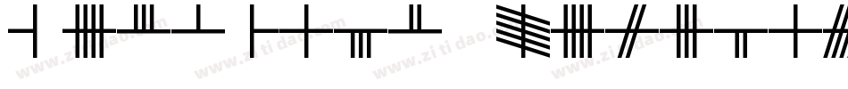 BethHand Regular字体转换